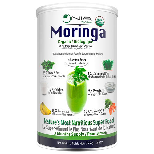 Buy Nia Pure Nature Organic Superfoods Moringa Powder 227 g | IGA