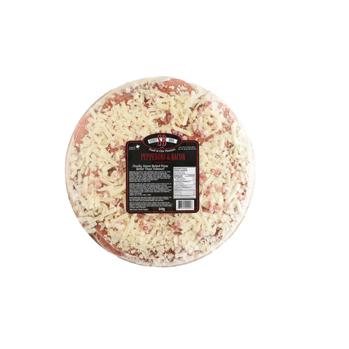 Spenst Frozen Pepperoni Bacon Pizza 12 Inches