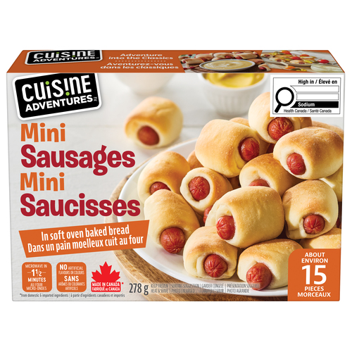 Buy Cuisine Adventures Frozen Mini Sausage 281 g | IGA