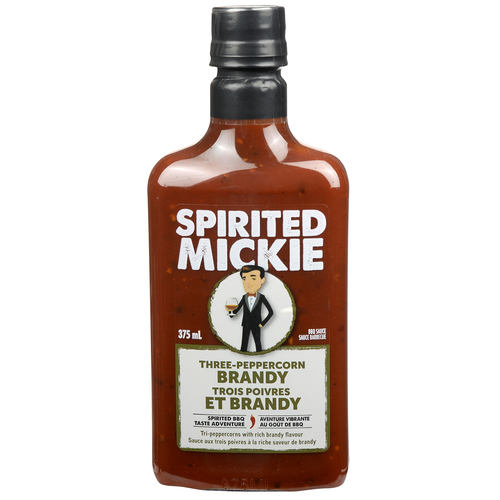 Compliments BBQ Sauce Three Peppercorn Brandy