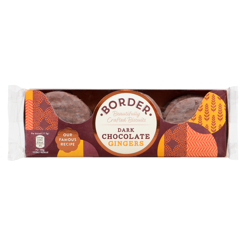 Border Biscuits Dark Chocolate Gingers