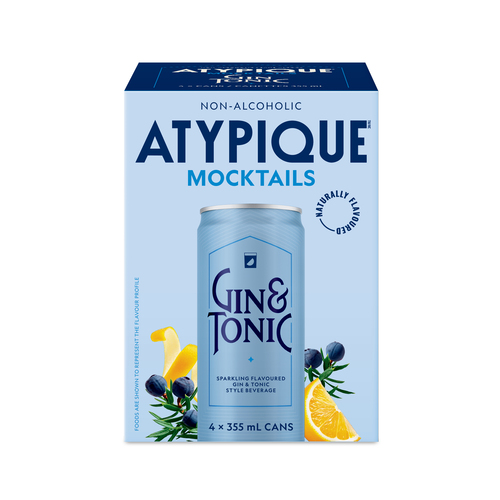 Atypique Non-Alcoholic Mocktail Gin & Tonic
