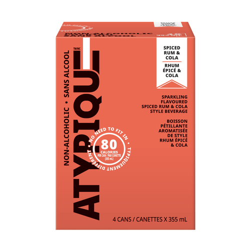 Atypique Non-Alcoholic Mocktail Spiced Rum & Cola