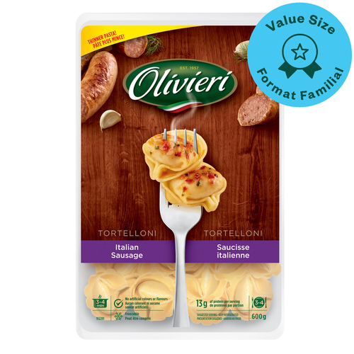 Olivieri Tortelloni Italian Sausage