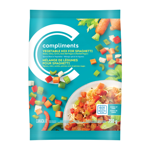 Buy Compliments Frozen Vegetable Mix For Spaghetti 750 g FreshCo
