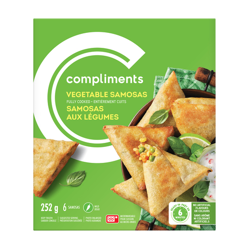 Compliments Frozen Vegetable Samosas