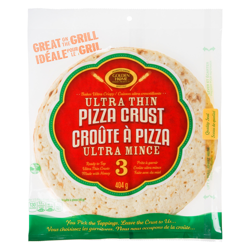 Golden Home Bakery Ultra Thin Pizza Crust