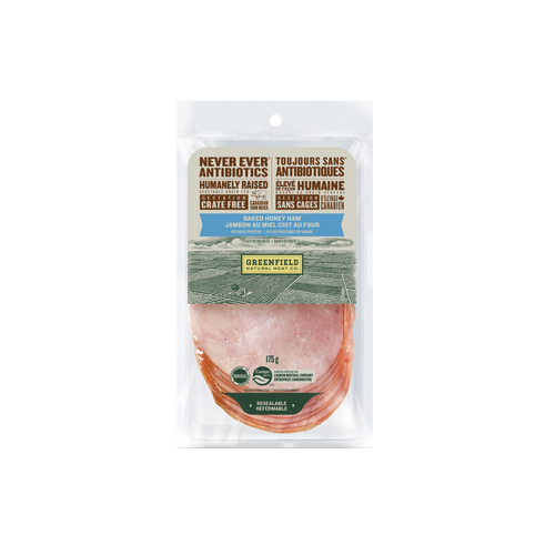 Greenfield Natural Meat Deli Sliced Ham Baked Honey