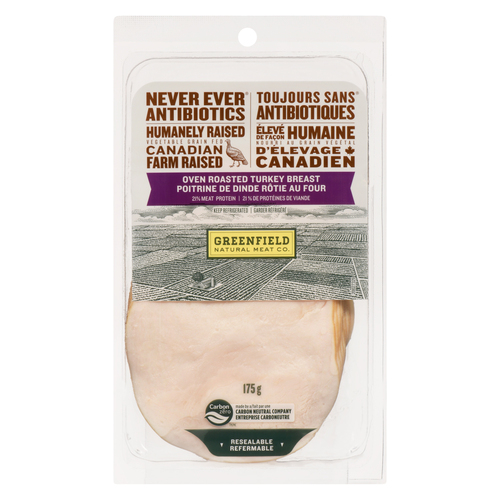 Greenfield Natural Meat Co. Deli Sliced Turkey Breast