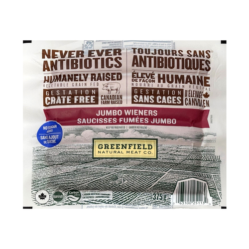 Buy Greenfield Natural Meat Wieners 375 g Sobeys