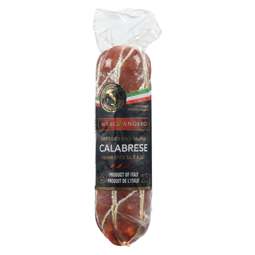 Marcangelo Dry Cured Salami Chub Calabrese Spicy