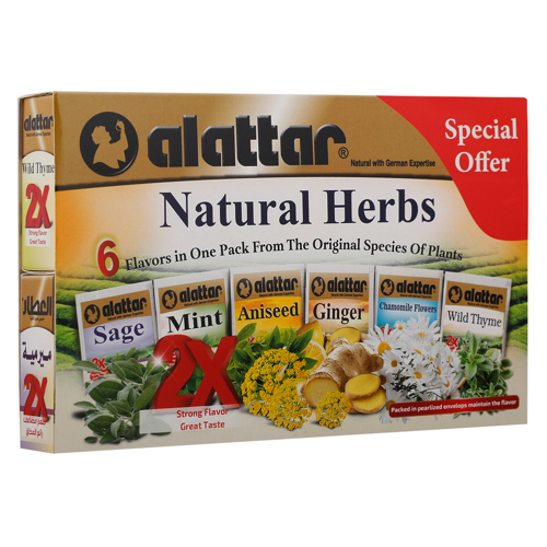 Buy Alattar Natural Herbs Beverage 6 Flavour 24 EA | Sobeys Inc.