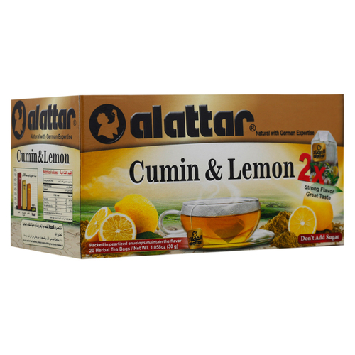 Buy Alattar Herbals Tea Cumin & Lemon 20 Tea Bags | Sobeys Inc.