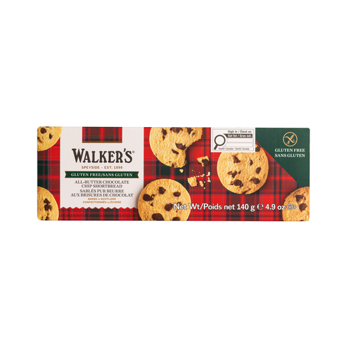 Walker's Gluten-Free Shortbread Chocolate Chip