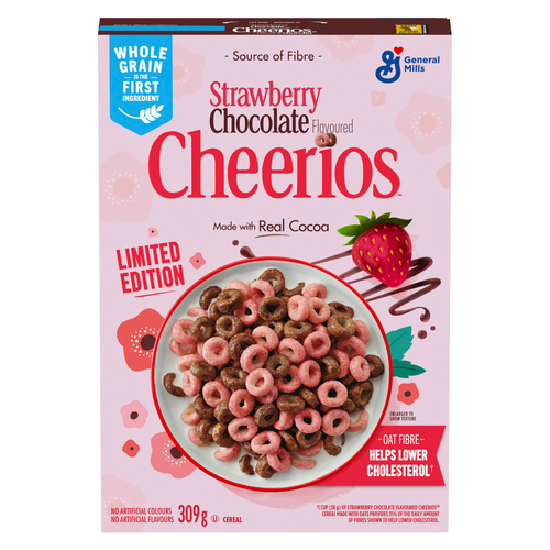 Buy Cheerios Cereal Chocolate Strawberry 309 g | Thrifty Foods