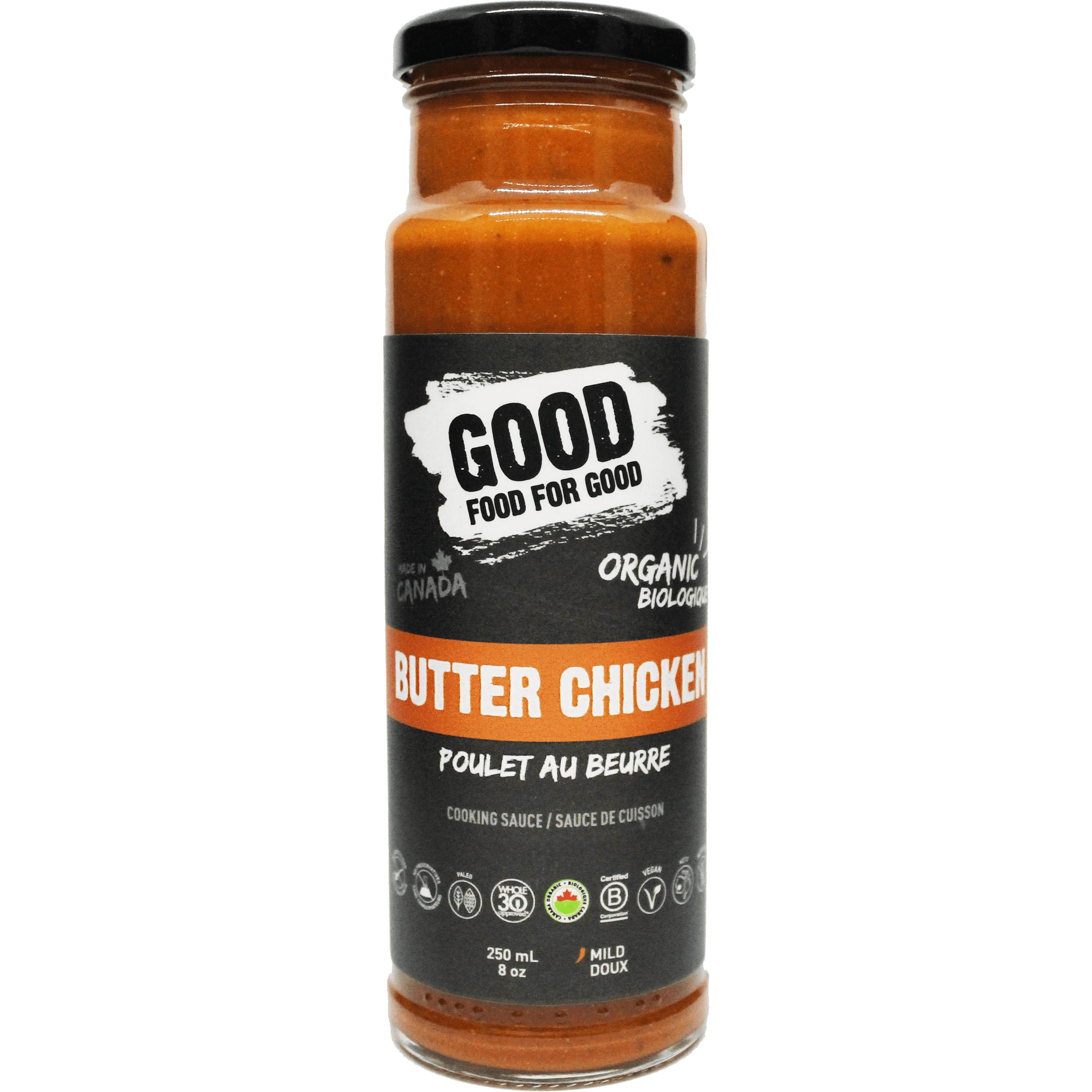 Good Food for Good Butter Chicken Sauce Organic