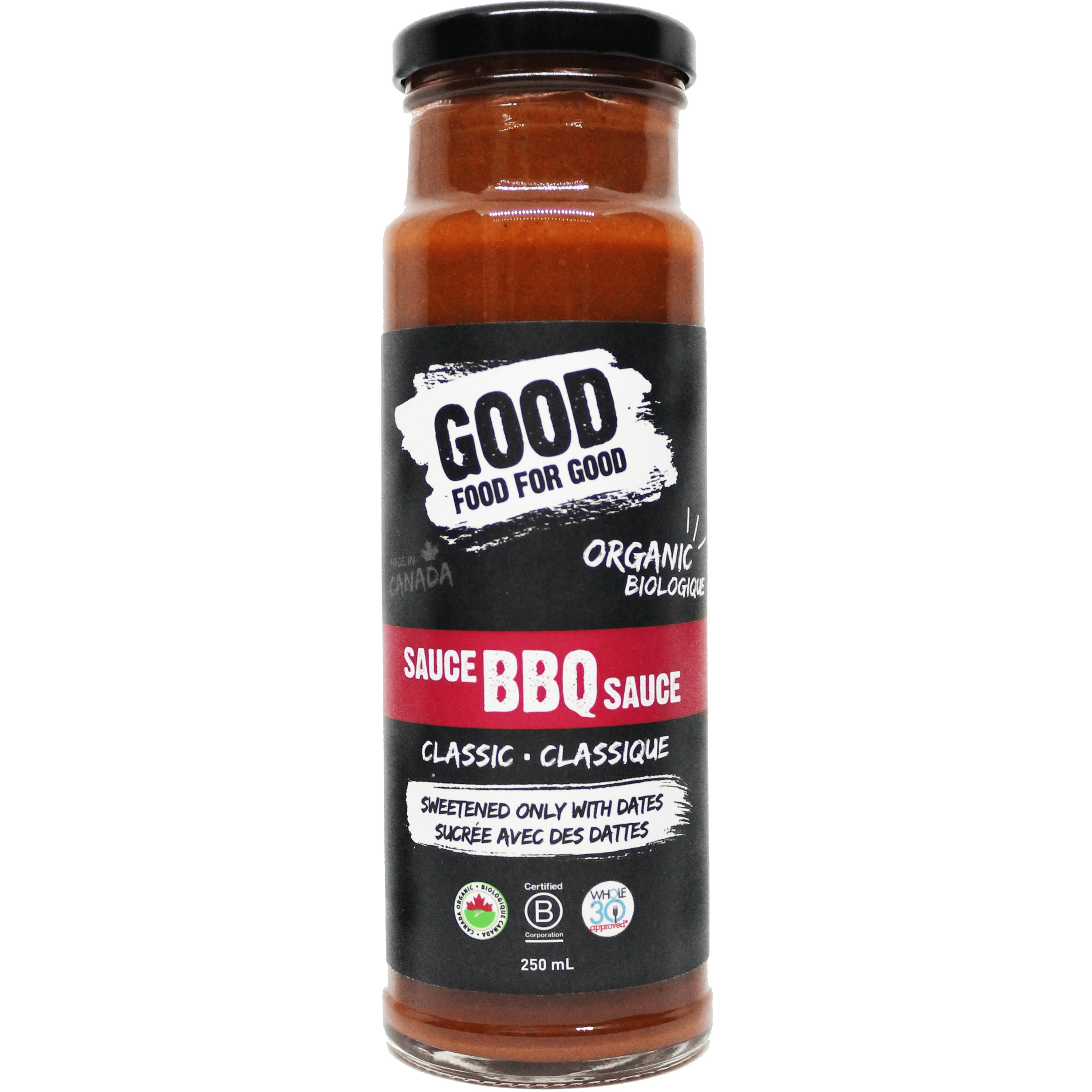 Good Food For Good Organic BBQ Sauce Classic