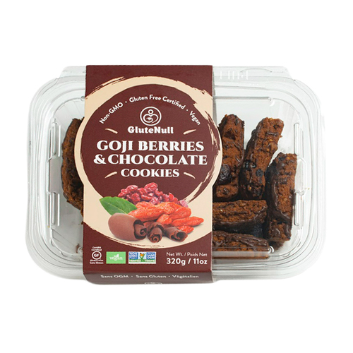 GluteNull Gluten-Free Cookies Goji Berries & Chocolate