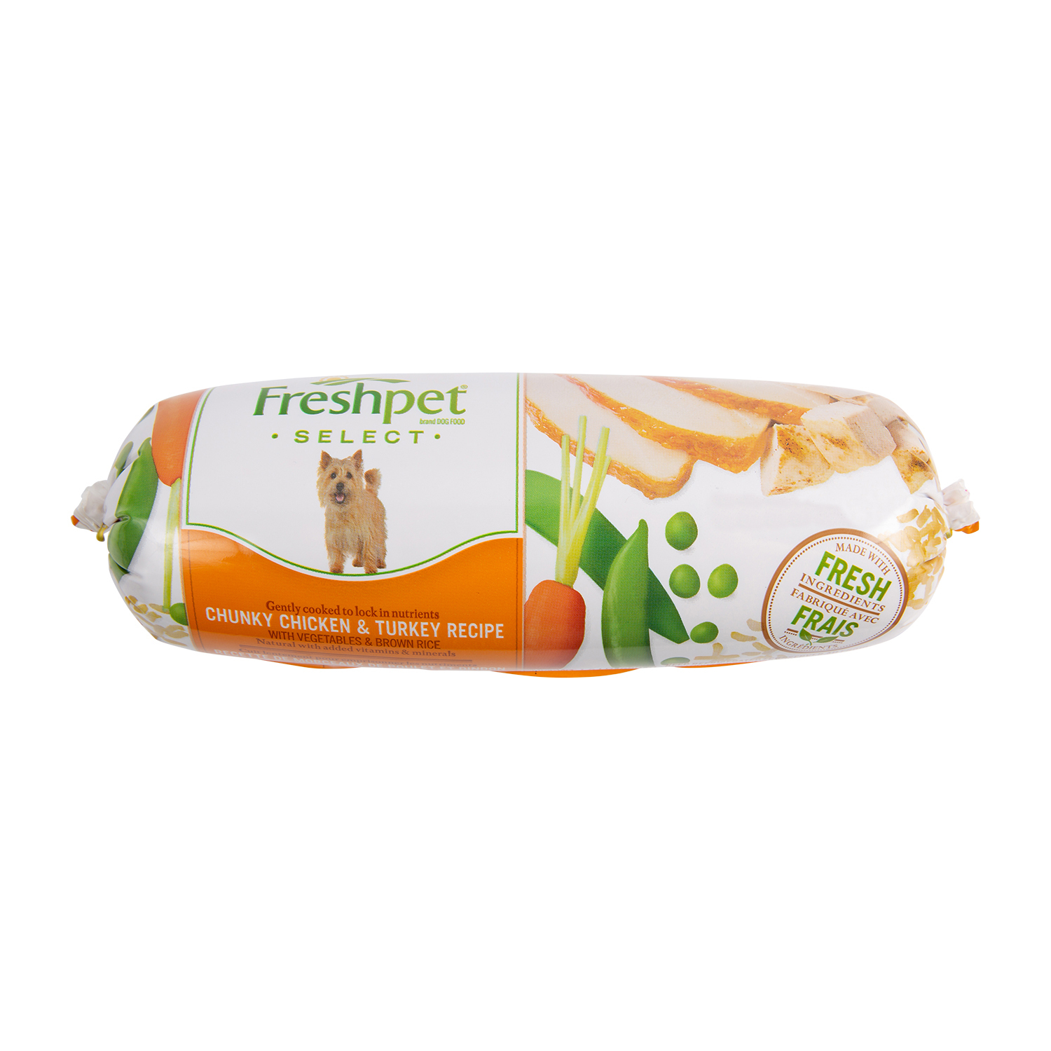 Freshpet Adult Dog Food Chunky Beef Vegetable