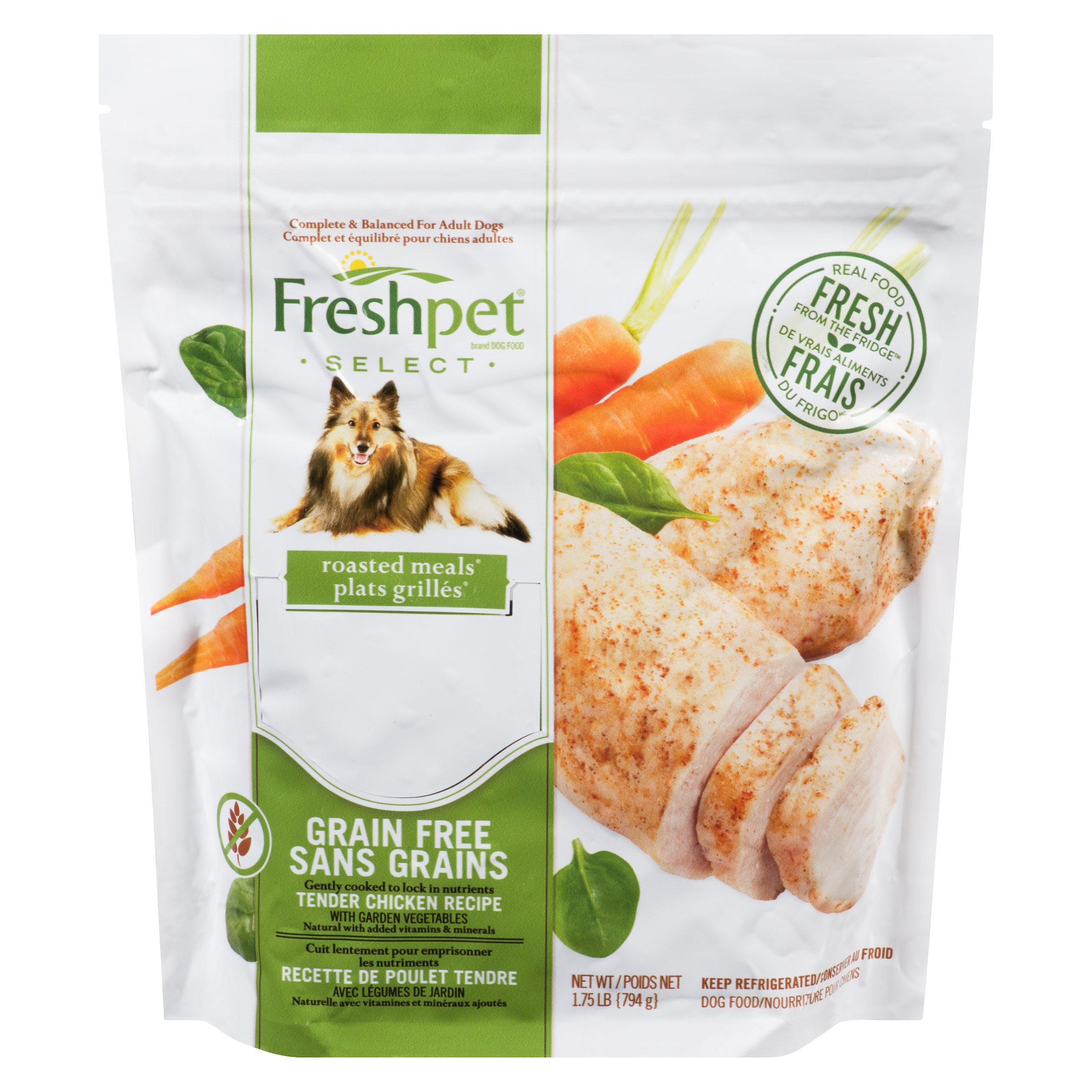 Buy Freshpet Select Grain-Free Dog Food Roasted Meals With Tender