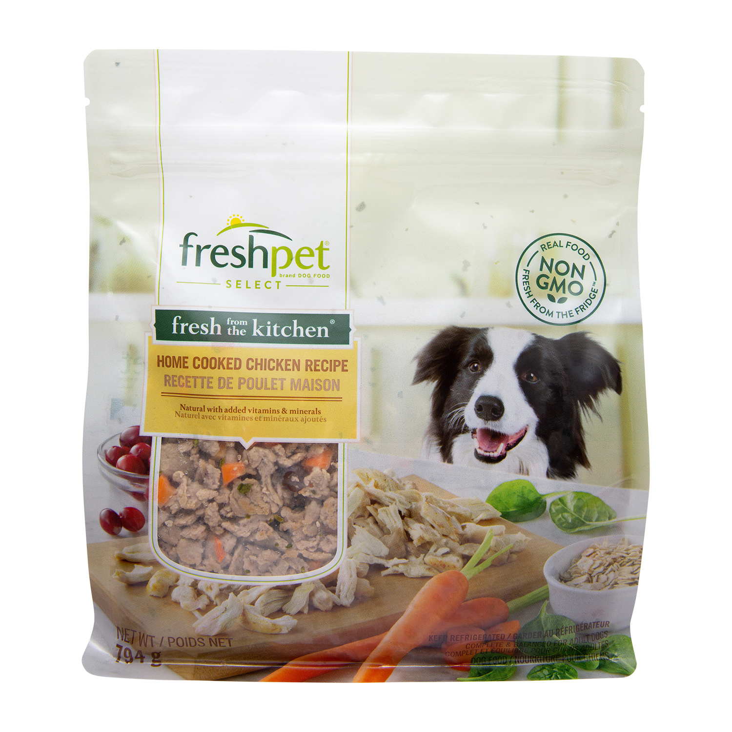 Freshpet Home Cooked Chicken Dog Food