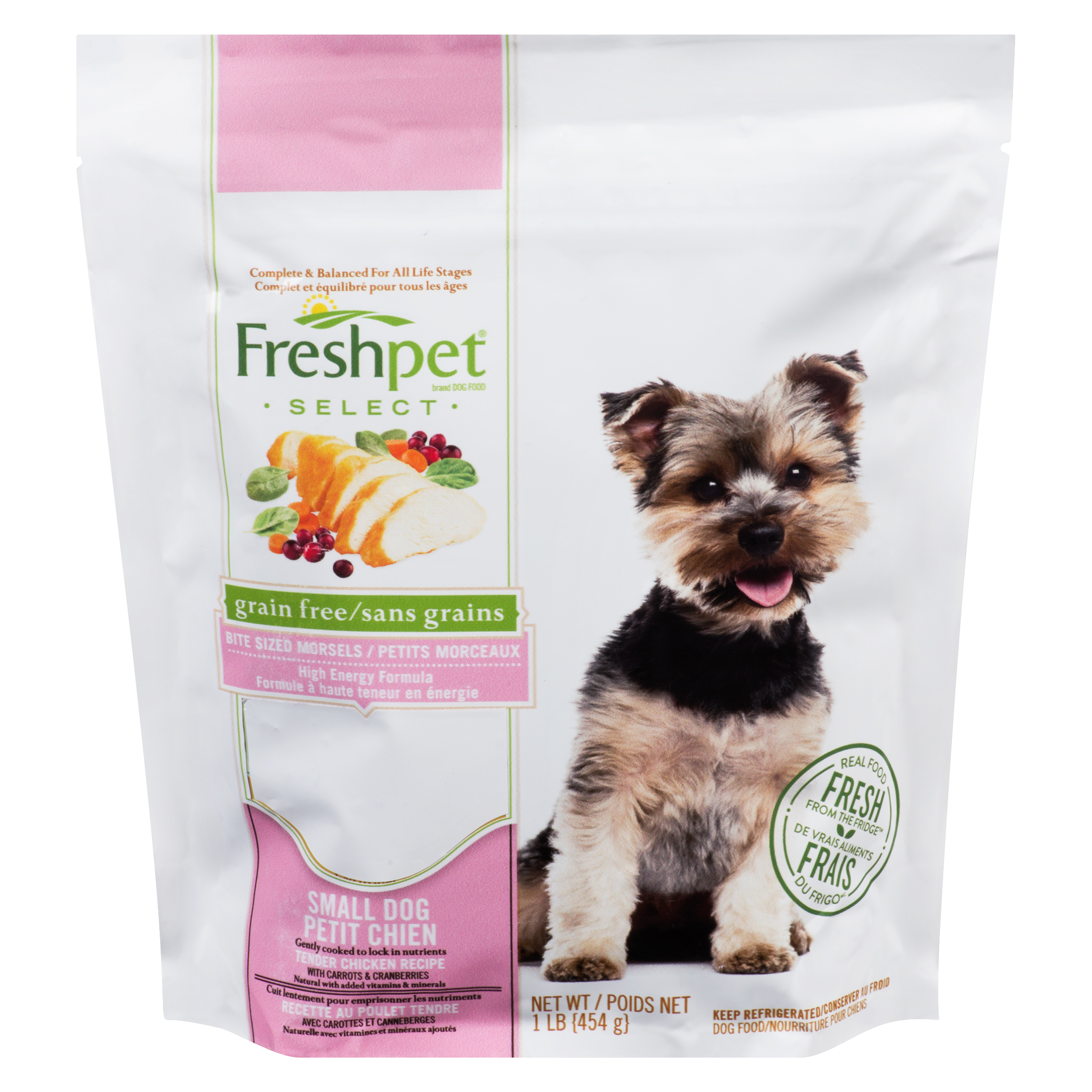 Buy Freshpet Select Grain Free Dog Food Tender Chicken Recipe 450