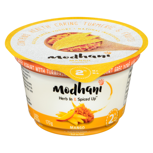 Buy Modhani Inc Greek 2% Yogurt Mango 170 g | FreshCo