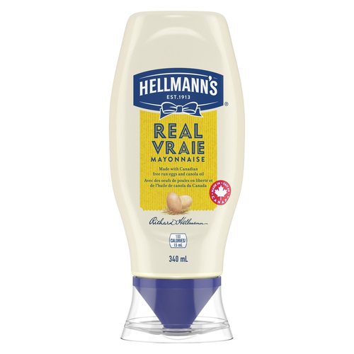 Hellmann's Real Mayonnaise 340 ml
