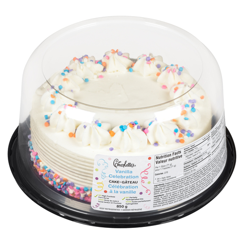 Charlotte's Celebration Vanilla Cake