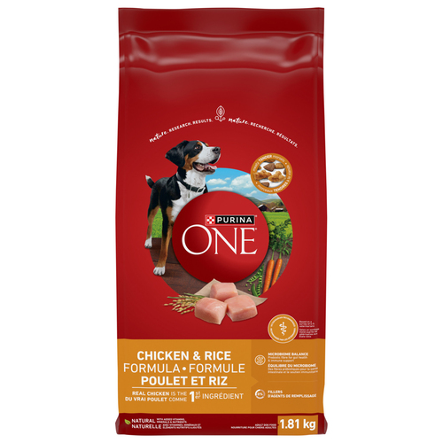 Purina ONE Dry Dog Food Chicken & Rice Formula