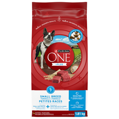 Purina ONE +Plus Dry Dog Food Small Breed Formula