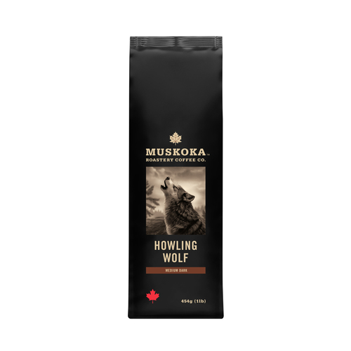 Muskoka Roastery Ground Coffee Howling Wolf Medium Dark