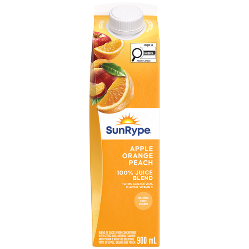 SunRype Apple Orange Peach Juice