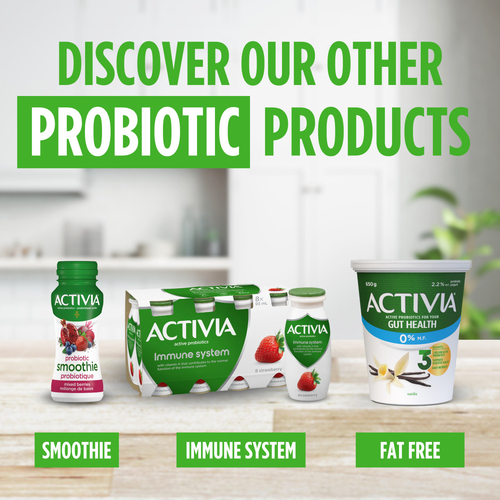 Buy Activia Lactose-Free Probiotics Yogurt Strawberry Blueberry