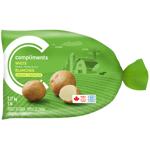 White Boiling Potatoes