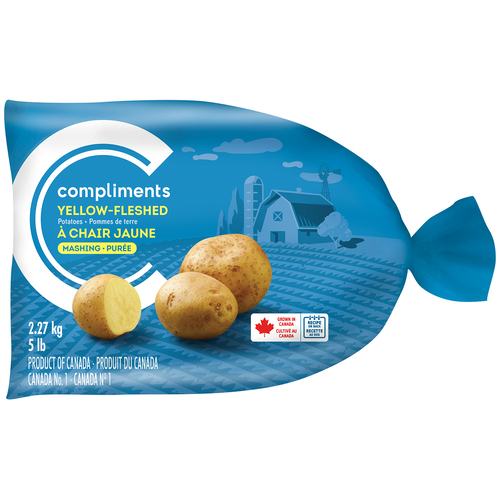 Compliments Yellow-Fleshed Potatoes Mashing
