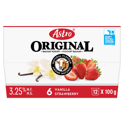 Astro Original 3.25% Yogurt Balkan Style Peach