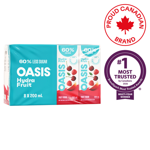 Buy Oasis Hydrafruit Juice Boxes Fruit Fusion 8 x 200 ml | Safeway
