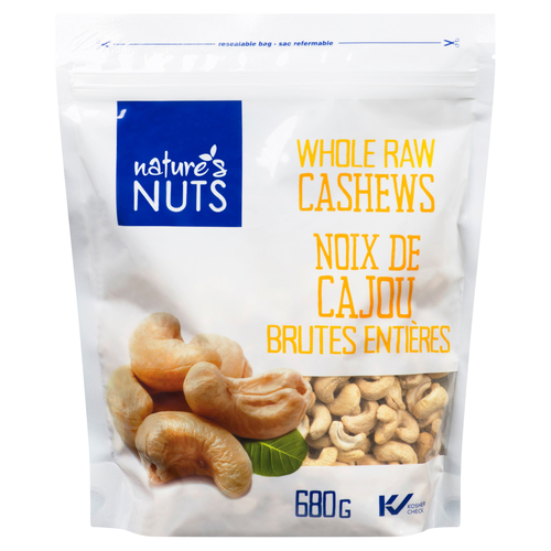 Buy Nature's Nuts Whole Raw Cashews 680 g | Safeway Canada