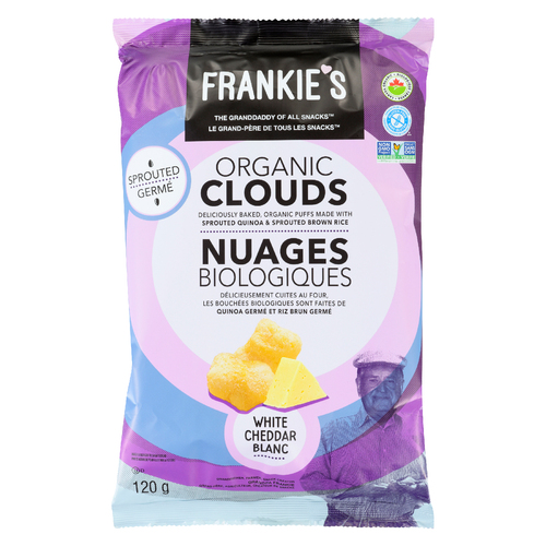 Frankie's Organic Snacks White Cheddar