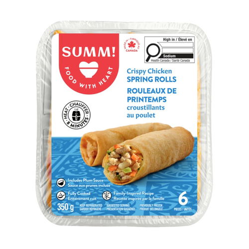 Sum-m! Frozen Spring Rolls Crispy Chicken