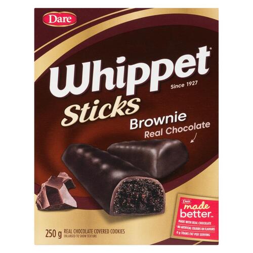Dare Whippet Peanut-Free Sticks Brownie 250 g