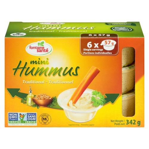 Fontaine Santé Traditional Hummus Mini