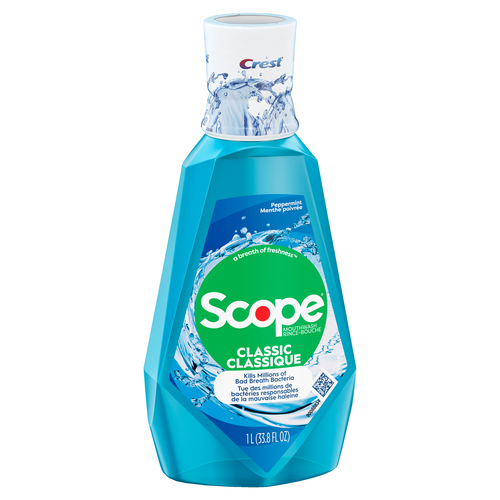 Buy Crest Scope Classic Mouthwash Cool Peppermint 1 L | Safeway Canada