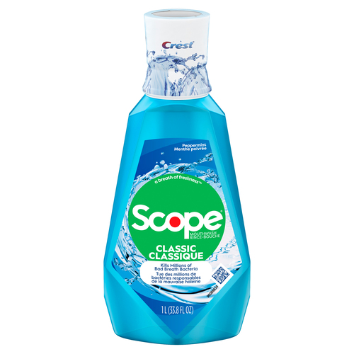 Buy Crest Scope Classic Mouthwash Cool Peppermint 1 L | IGA