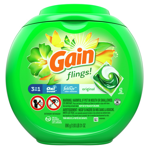 Gain Flings Laundry Detergent