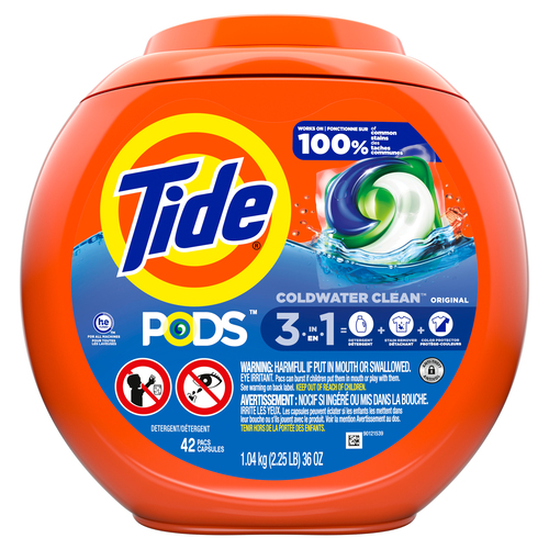 Tide Laundry Detergent Pods Original 42 Pacs 967 g