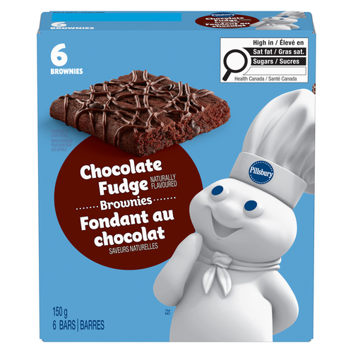 Pillsbury Brownies Bars Chocolate Fudge