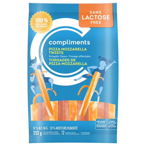 Compliments Lactose-Free Cheese Strings