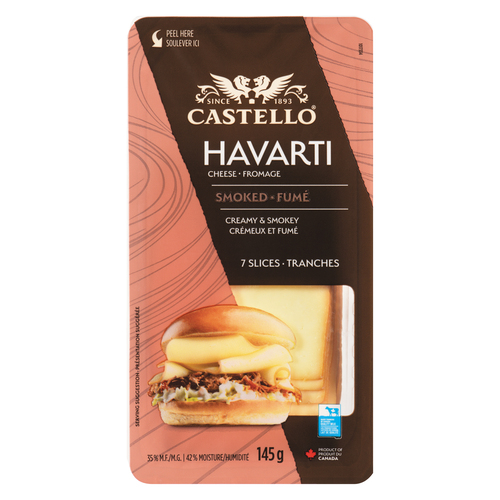 Castello Smoked Havarti Sliced Cheese